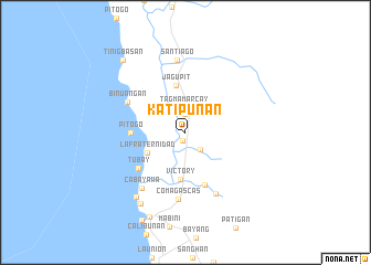 map of Katipunan