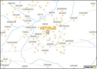 map of Katirije