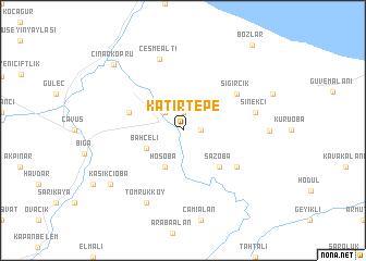 map of Katırtepe