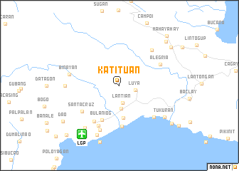 map of Katituan