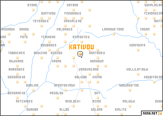 map of Kativou