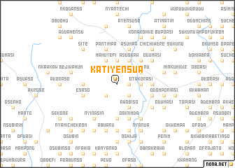 map of Katiyensua