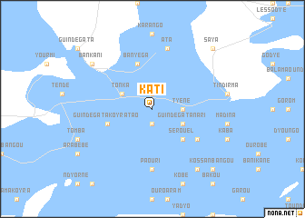 map of Kati