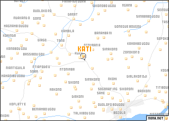 map of Kati
