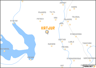 map of Katjur