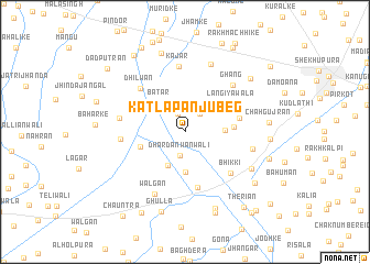 map of Katla Panju Beg