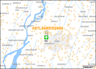 map of Katlawāris Shāh