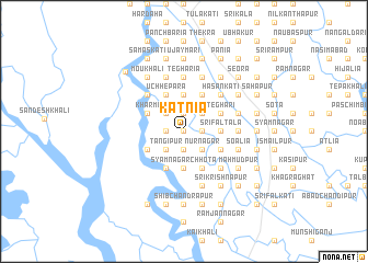 map of Kātnia