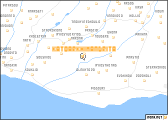 map of Kato Arkhimandrita