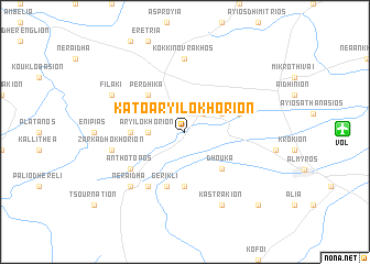 map of Káto Aryilokhórion