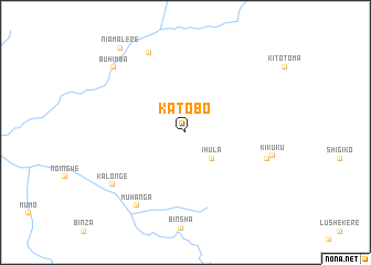 map of Katobo