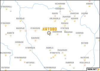 map of Katobo