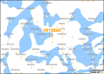 map of Katobwa