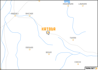 map of Kātoda