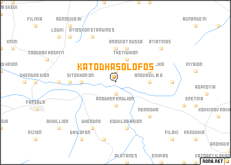 map of Káto Dhasólofos