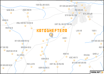 map of Kato Dheftera