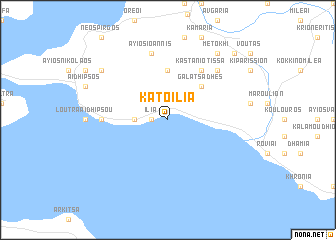 map of Káto Ília