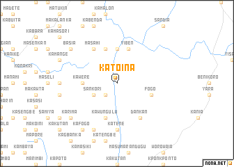 map of Katoina