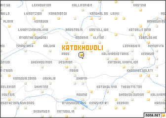 map of Káto Khóvoli