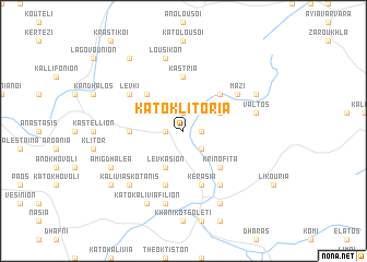 map of Káto Klitoría