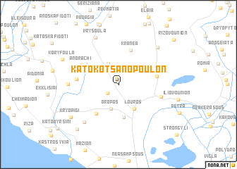 map of Káto Kotsanópoulon