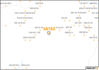 map of Katok