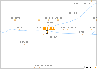 map of Katolo