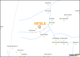 map of Katolo