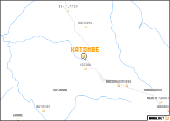 map of Katombe