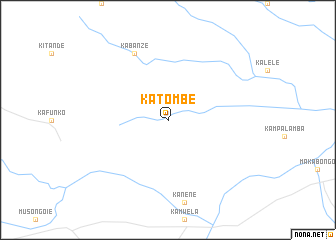 map of Katombe