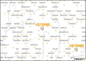 map of Katombo