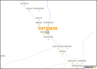 map of Katomeno