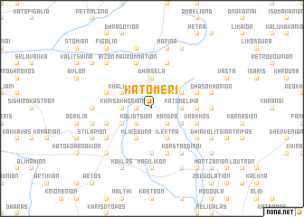 map of Káto Méri