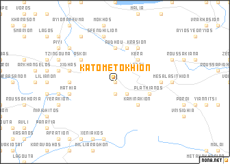 map of Káto Metókhion