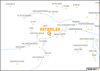 map of Káto Miléa