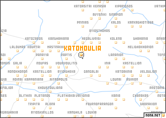 map of Káto Moúlia