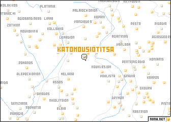 map of Káto Mousiotítsa