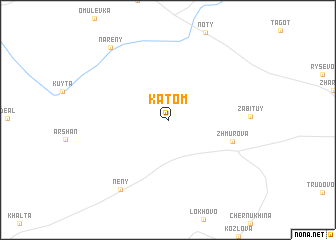 map of Katom