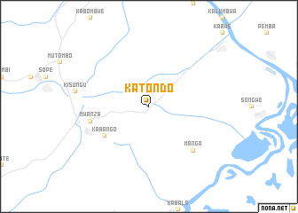 map of Katondo