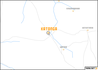 map of Katonga