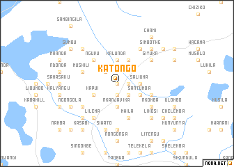 map of Katongo