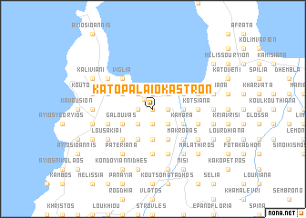 map of Káto Palaiókastron
