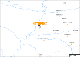 map of Katopeka