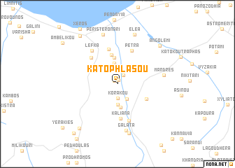map of Kato Phlasou
