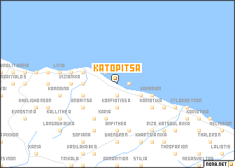 map of Káto Pitsá