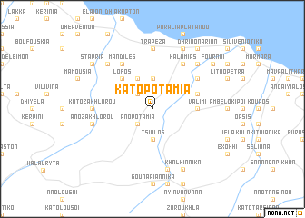 map of Káto Potamiá