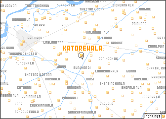 map of Katorewāla