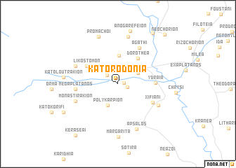 map of Káto Rodoniá