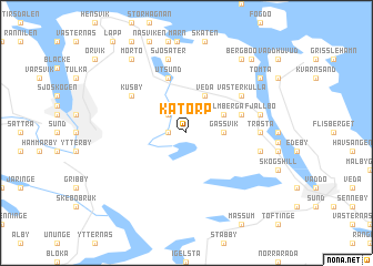 map of Kåtorp