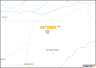 map of Katosan